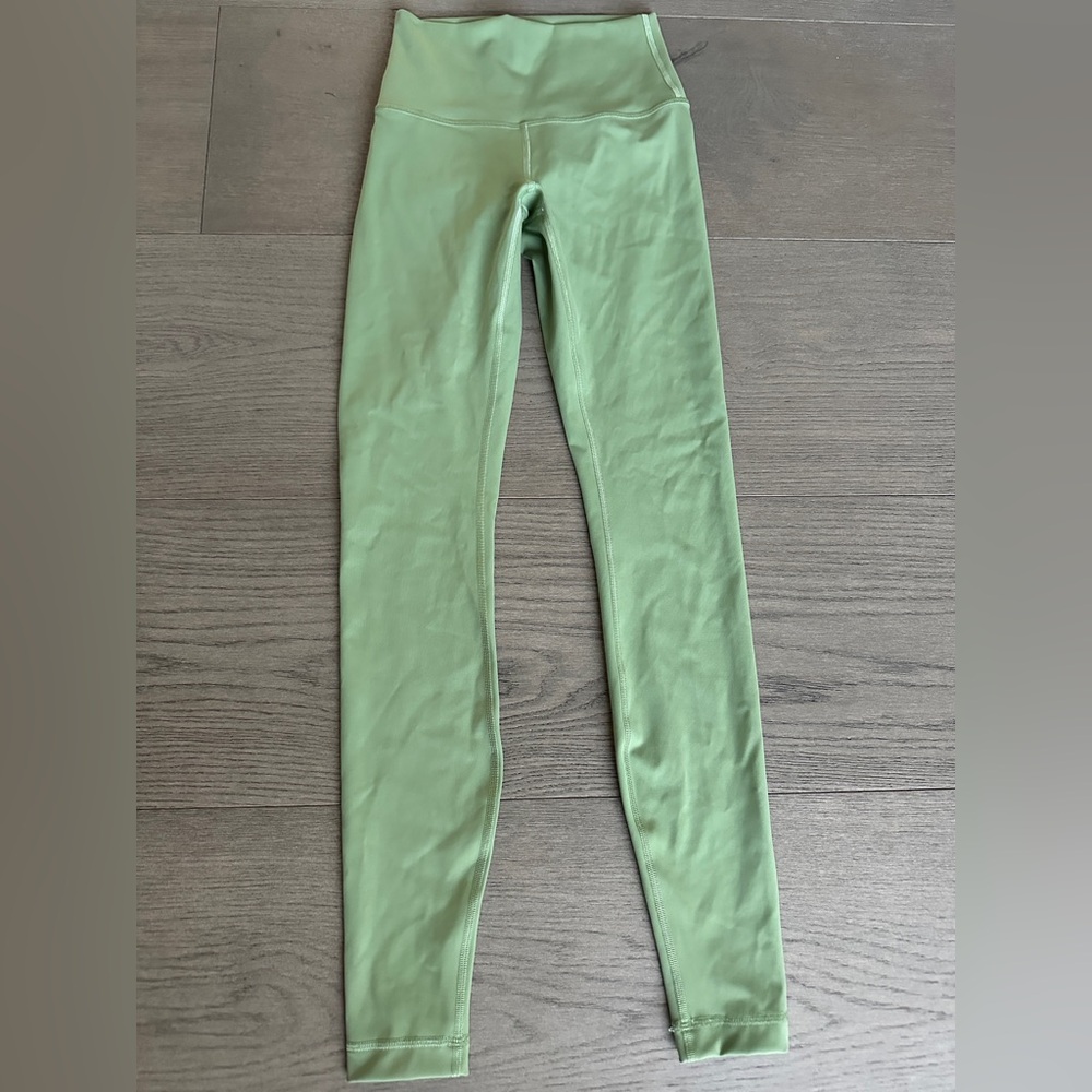 NWOT lululemon athletica Kids Mint Leggings